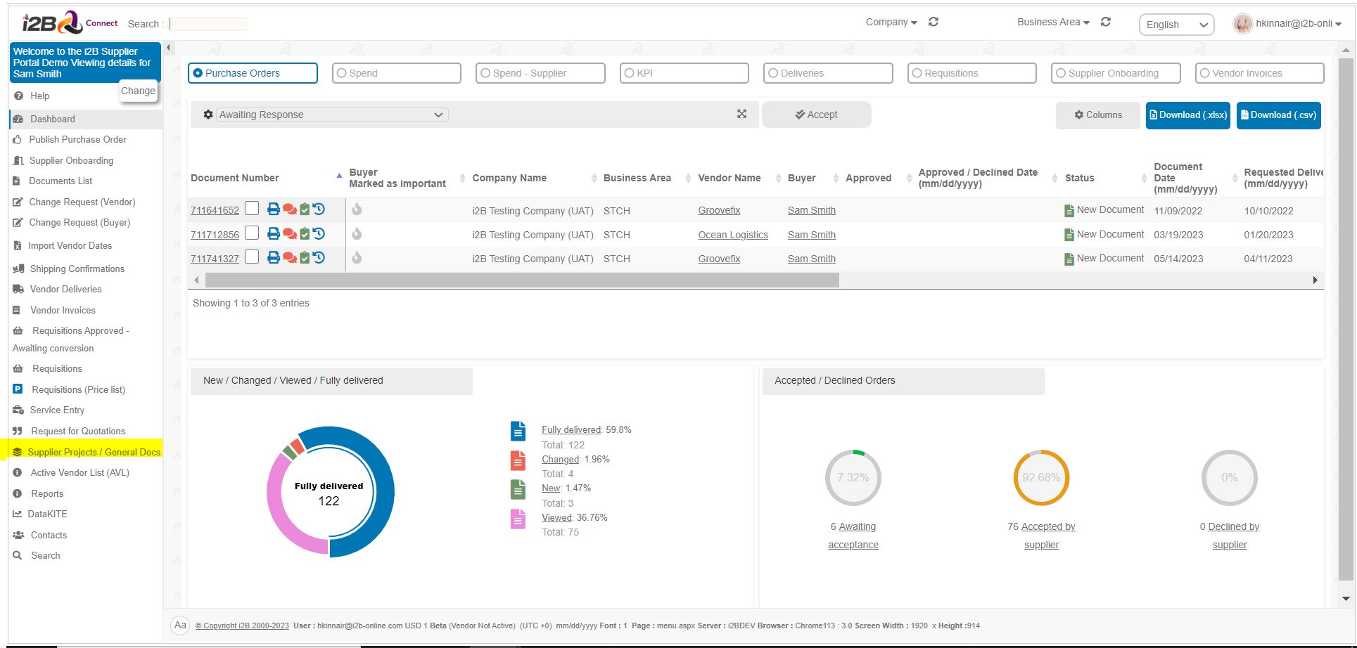 Create A Project, Add Files And Assign Vendors – I2B Support Desk